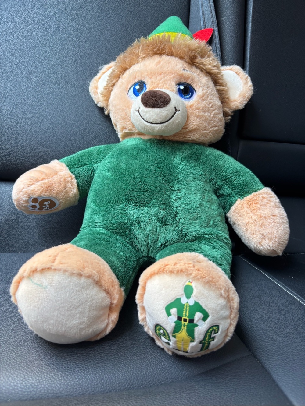 Build-A-Bear WORKSHOP Exclusive Buddy The Elf Bear BAB Build A Bear Plush